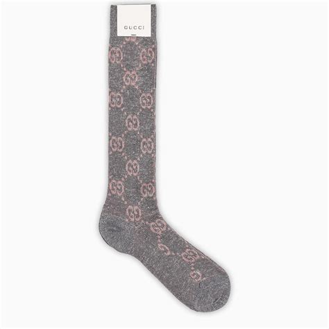 gray and pink gucci socks|collants style gucci.